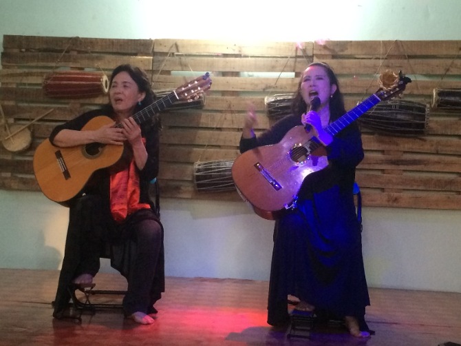 Maria Duo Performing